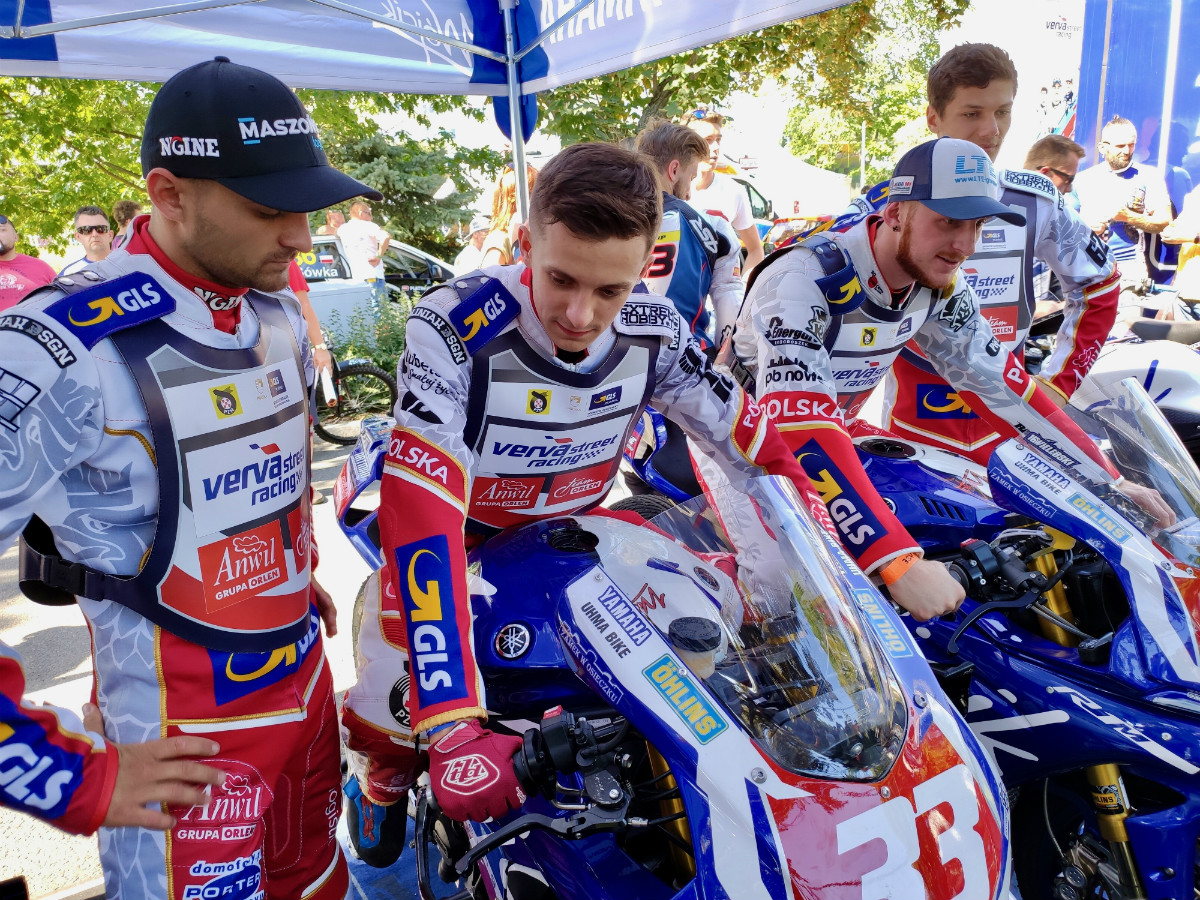 Żużlowa Reprezentacja Polski na VERVA Street Racing