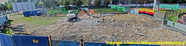 rozburzony park maszyn Krosno